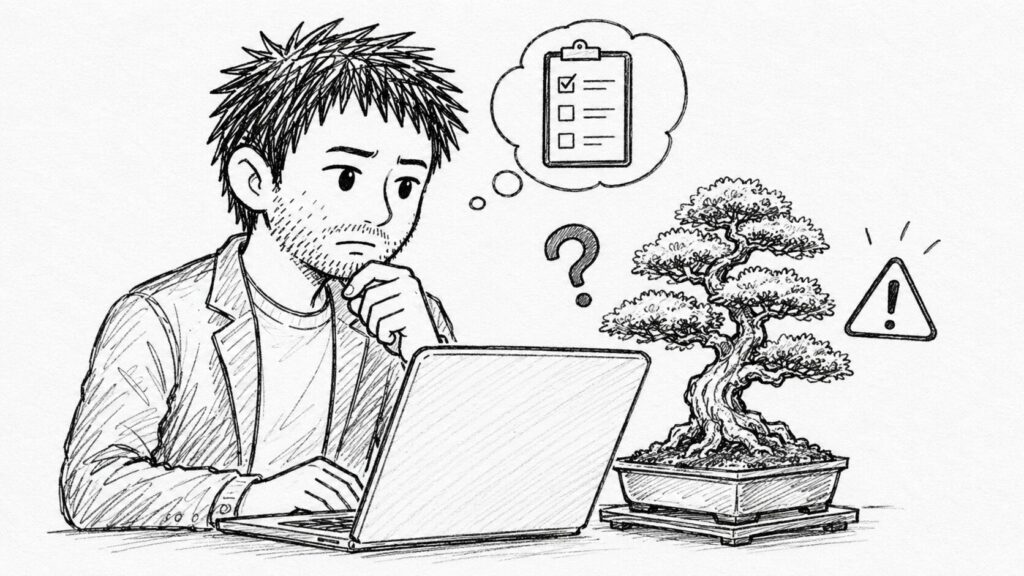 生体出品の可否をルールと警告マークで確認するイラスト